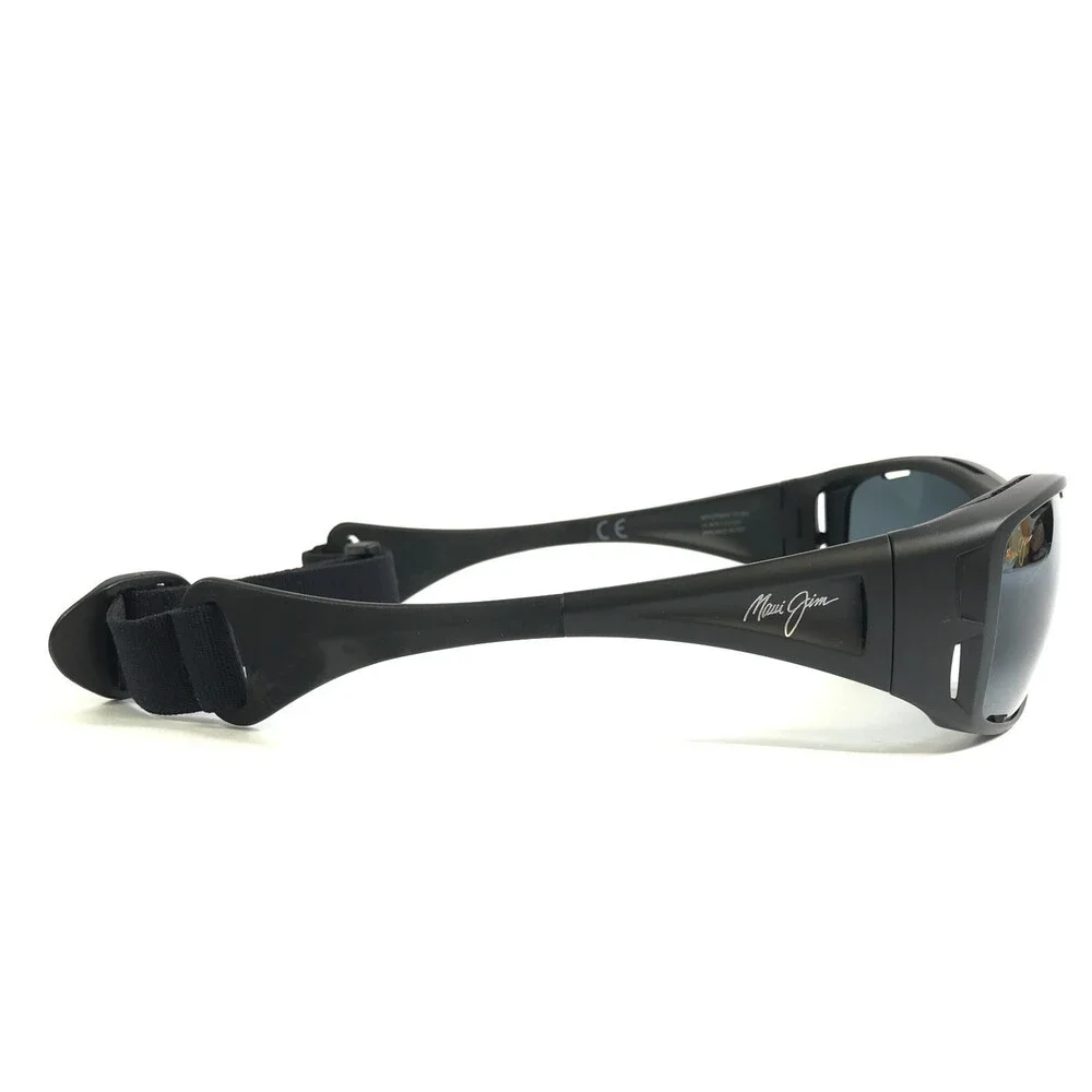 Maui Jim Sunglasses WATERMAN MJ410-2M Matte Black Frames w/ Neutral Gray Lenses